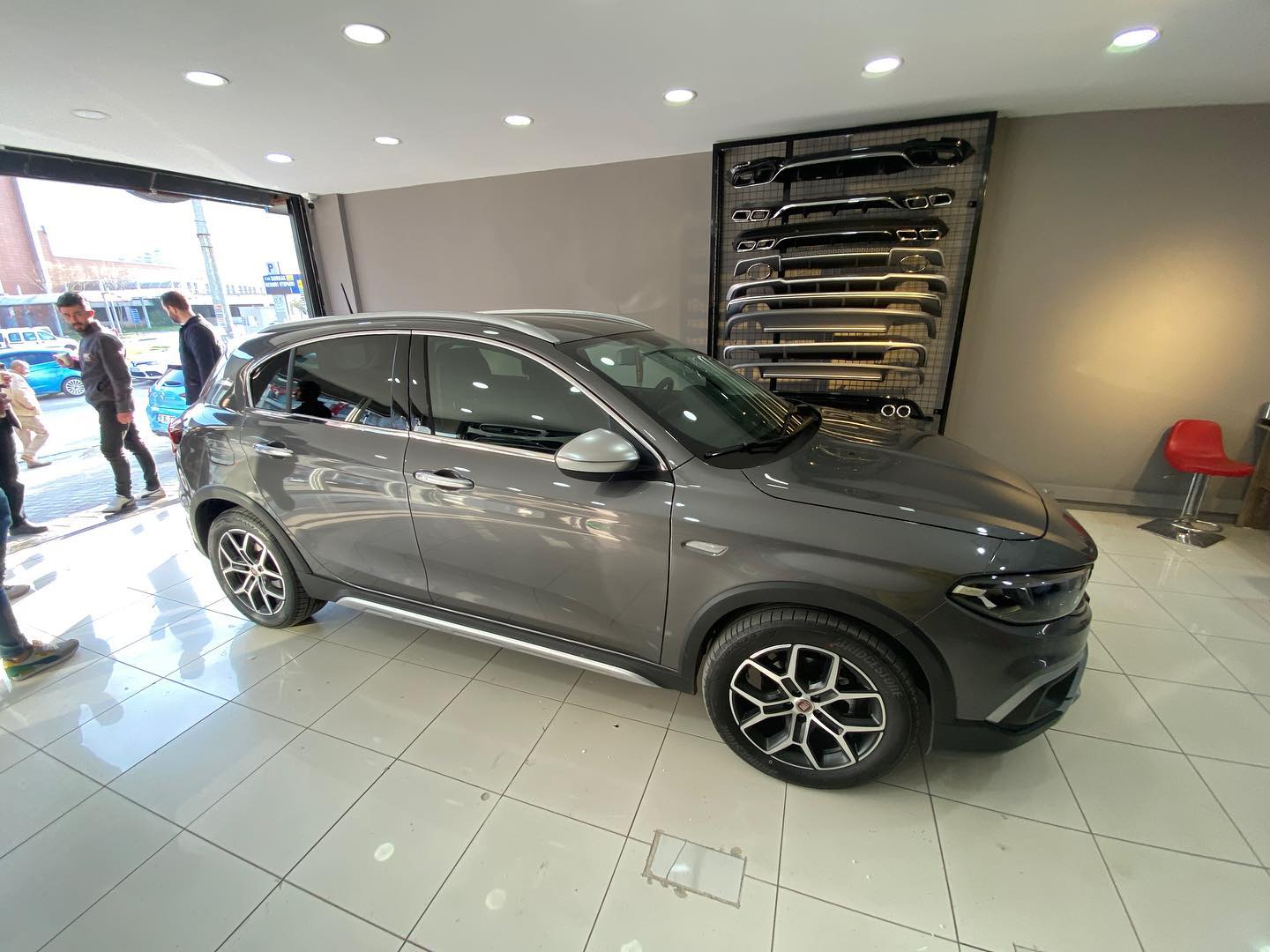 Fiat Egea Cross Krom Cam Çerçevesi 8 Parça 2020 ve Sonrası